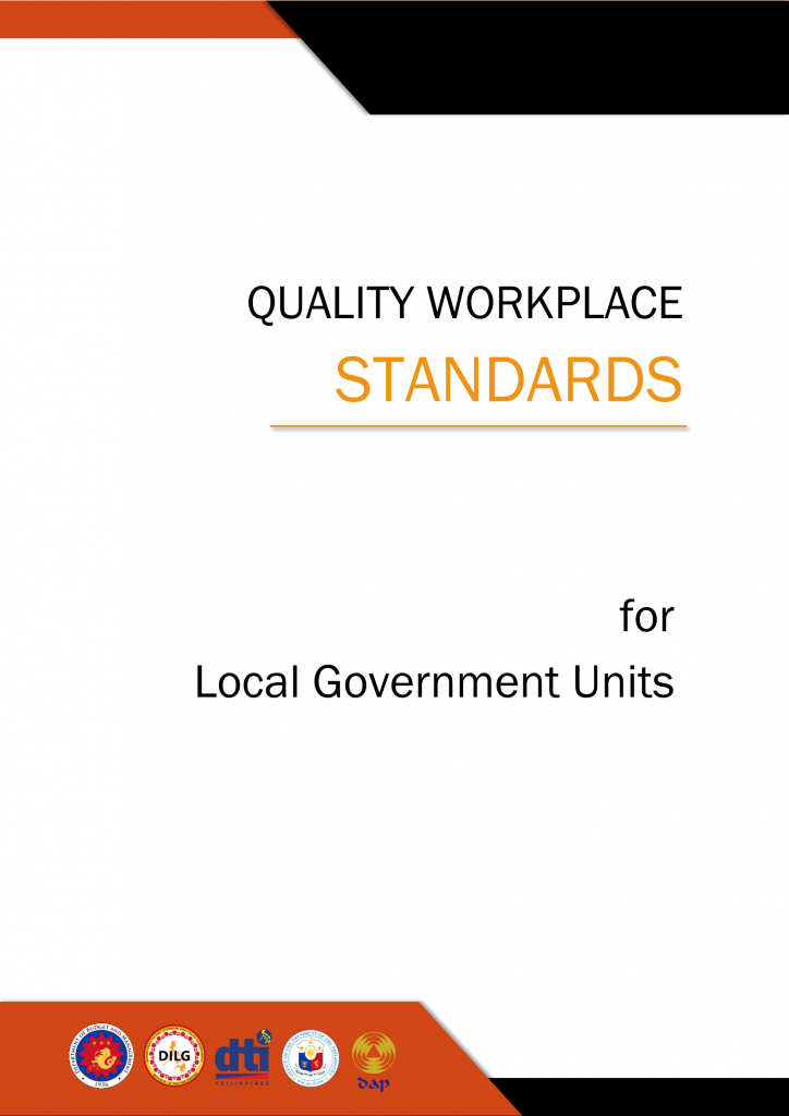 Generic Quality Workplace Standards Manuals | Development Academy Of ...